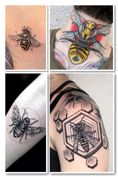 тату бджола символізм