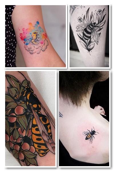 Загальне значення татуювання бджола