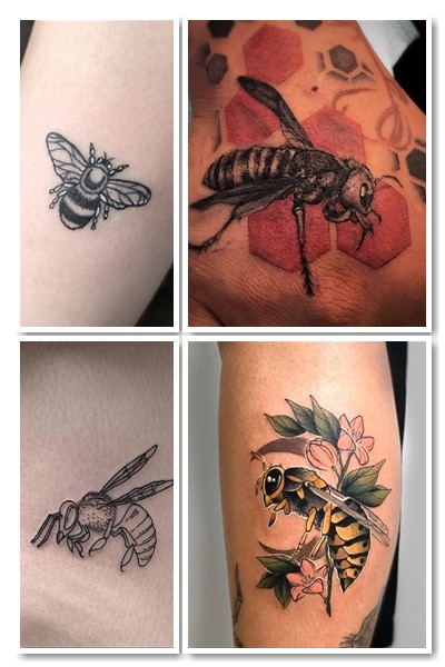 Розташування малюнка Тату оса