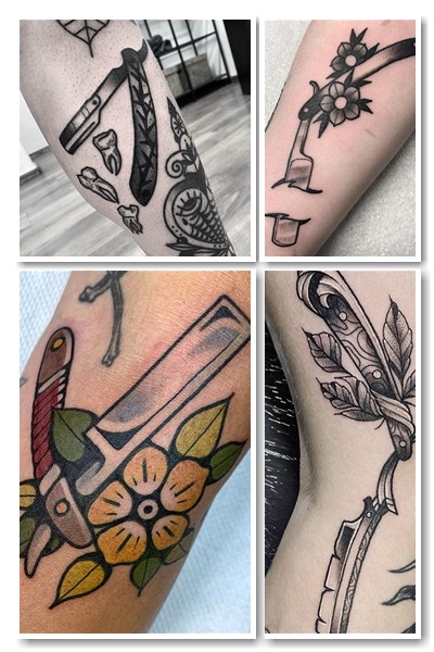 Тату бритва привертає увагу 