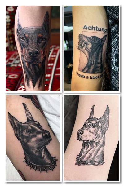 Значення татуювання доберман