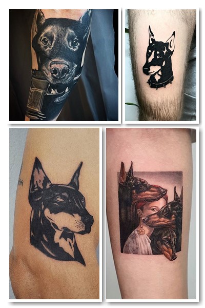 Татуювання з доберманом