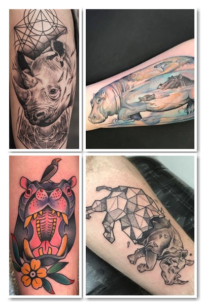 Татуювання носоріг вважається традиційно чоловічим
