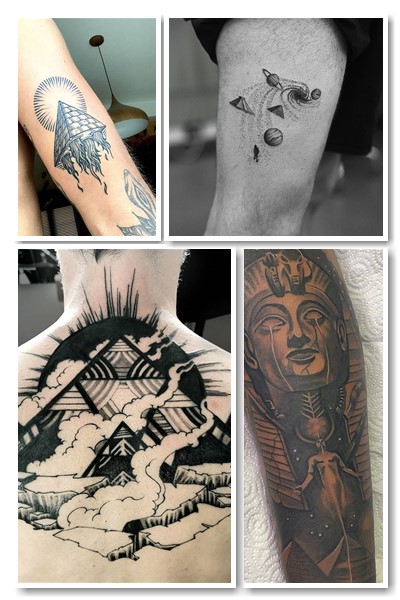 тату піраміда має прихований зміст