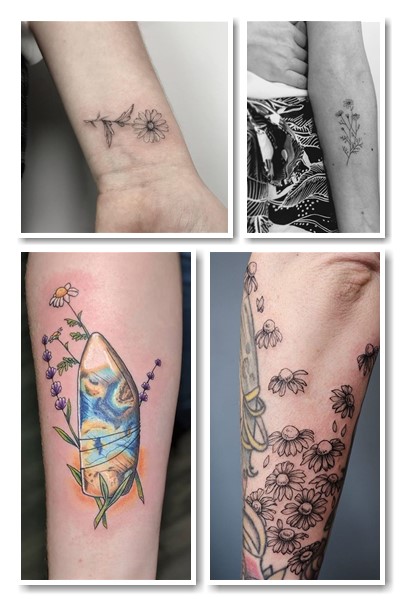 Значення для чоловіків тату ромашка