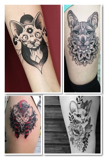 тату сфінкс приваблює удачу 