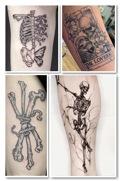 тату скелет у Києві