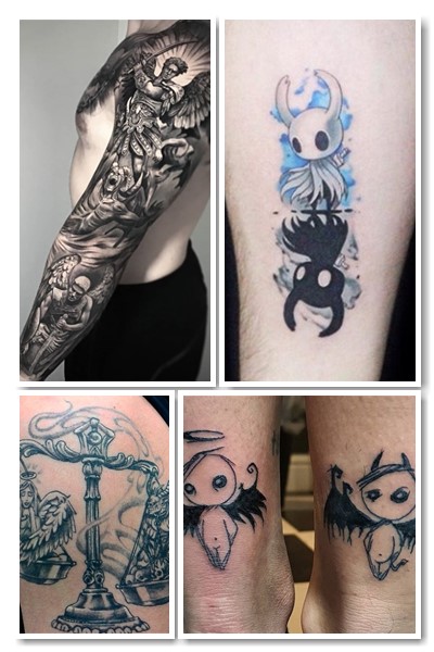 ангел і демон тату символізм