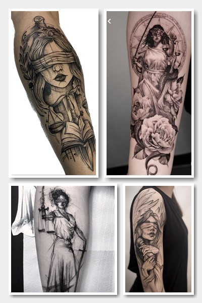 Значення татуювання Феміда