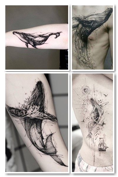 Хто обирає цей малюнок Тату кит