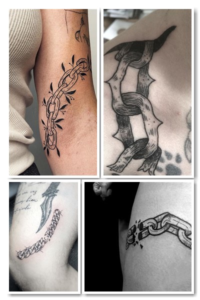 Тату ланцюг означає