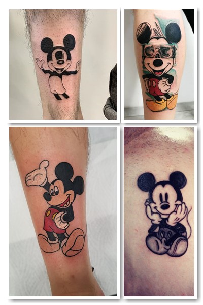 Види татуювань Міккі Маус