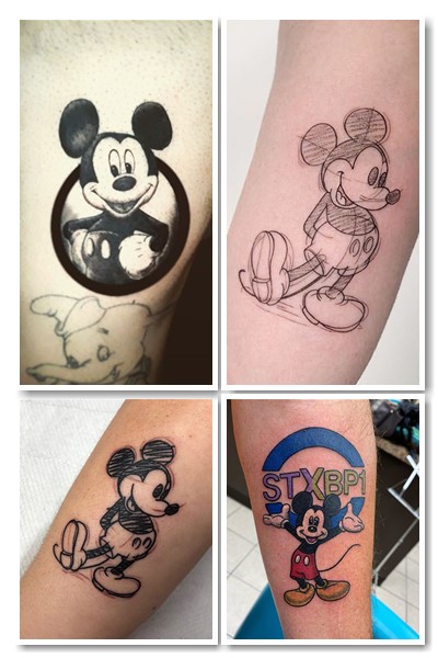 Де роблять татуювання Міккі Маус