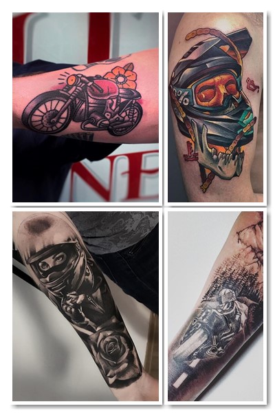 Байкери використовували мото тату