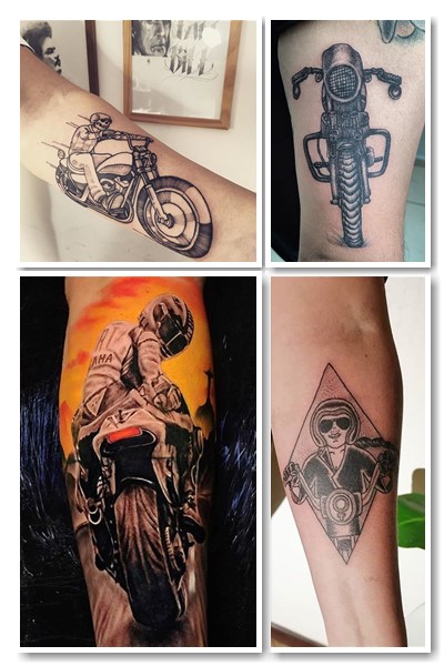 Тату мотоцикл значення