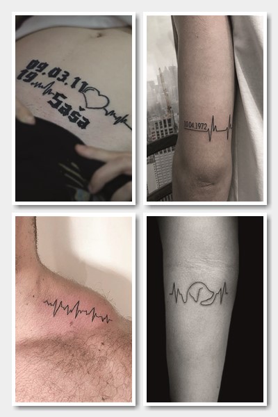 Тату кардіограма значення