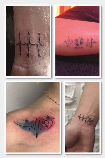 Кому підійде татуювання пульс