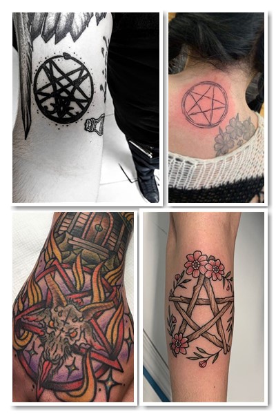 Пентаграма тату – зображення з глибоким містичним змістом