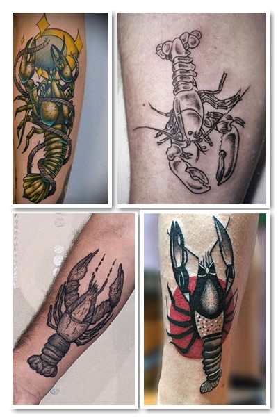 Існує кілька тлумачень татуювання з креветкою