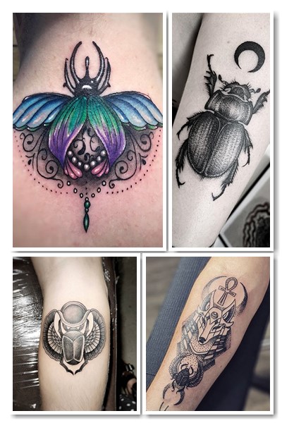 історія тату скарабей