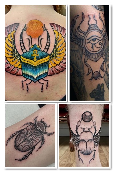 Скарабей значення татуювання