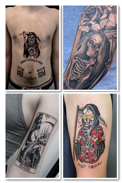 Значення татуювання смерть