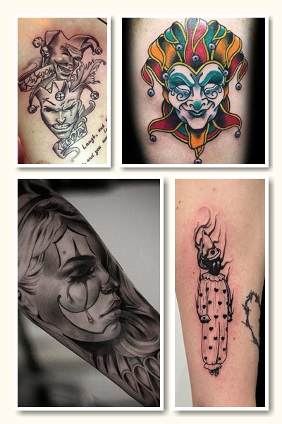 Значення татуювань блазень чи арлекін