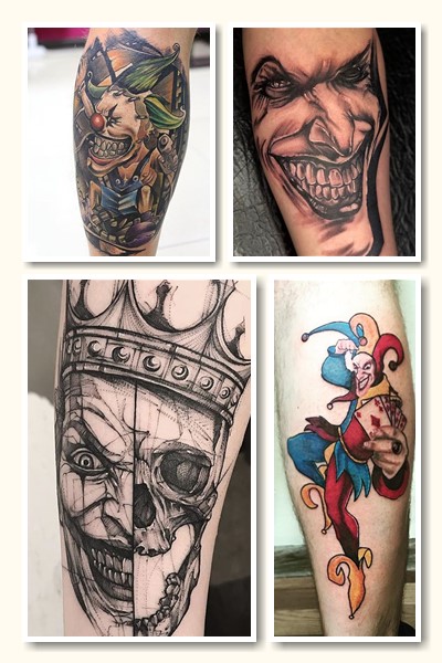 Стилі татуювань блазень