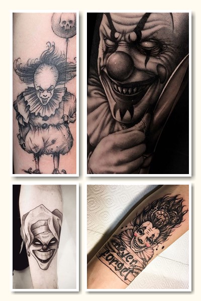 Тату арлекін і тату блазень 