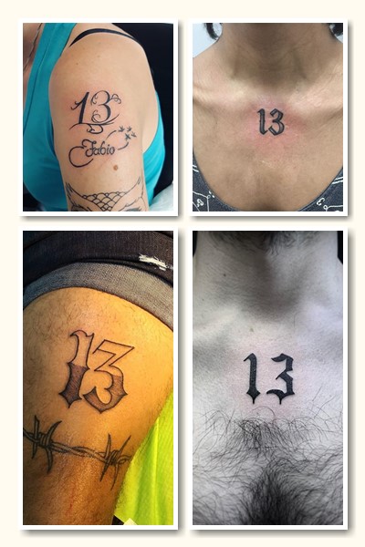 символізм тату 13