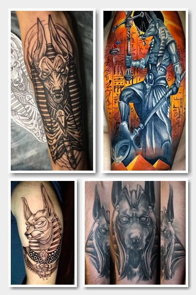 на яких місцях роблять Анубіс тату