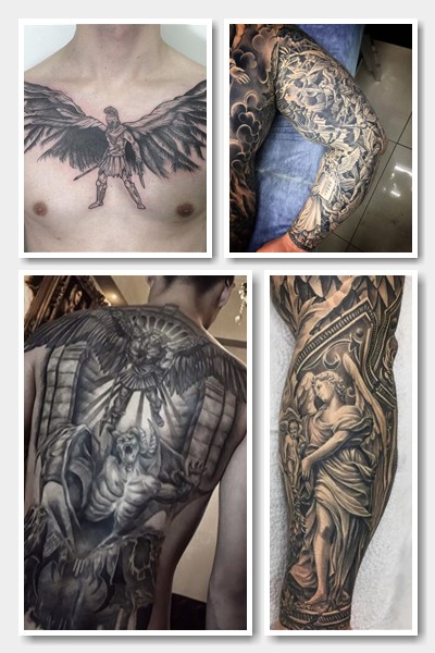 як зображають архангел тату