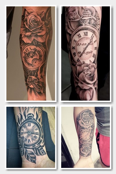 Де набивають татуювання з годинником