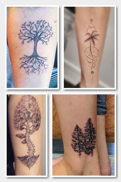  Трактування зображення тату дерево