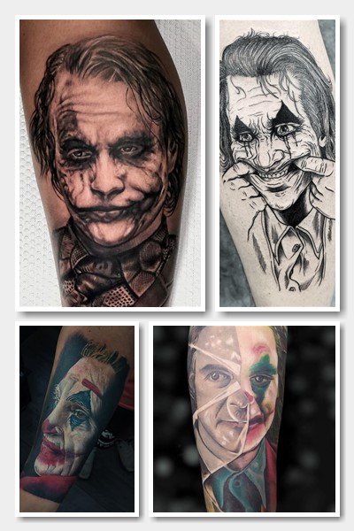 Джокер – одним з найбільш популярних героїв в тату