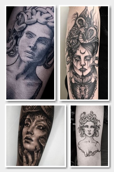 медуза горгона тату