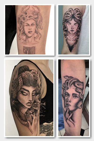 Медуза Горгона тату значення