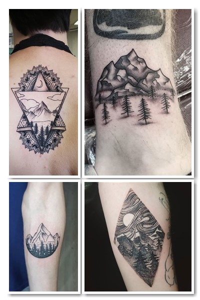 Що означає зображення гір в тату