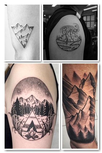 зробити тату гори