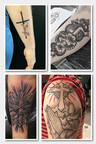  тату хрест на руці символізм