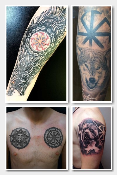 Татуювання коловрат – справжній талісман