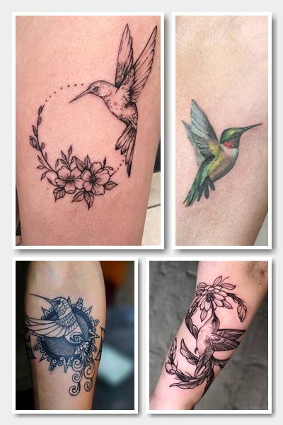 Тату колібрі найчастіше обирають дівчата