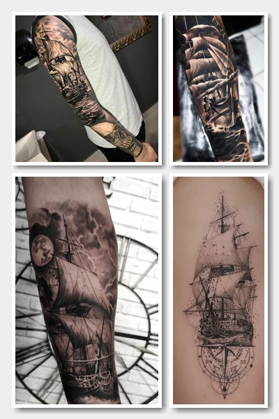 ідеї тату корабель