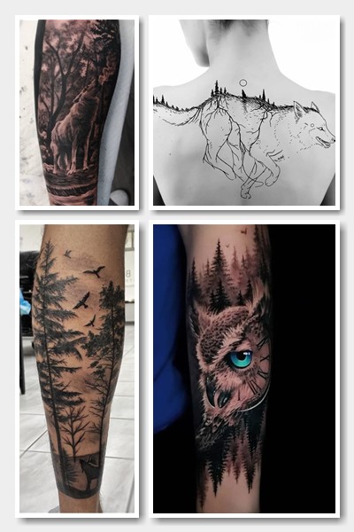 ліс в татуюваннях