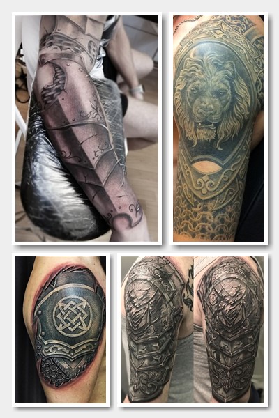 Татуювання з латними обладунками