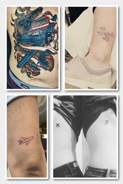  тату літак уособлює цінність свободи