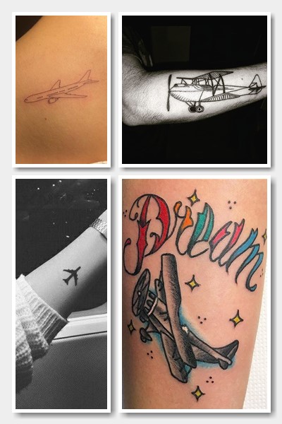 тату літак значення