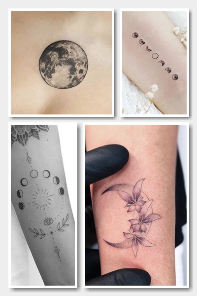 Зображення місяця у тату