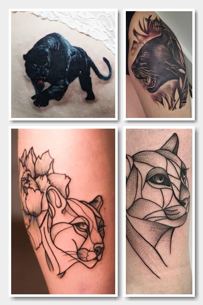 Татуювання з пантерою