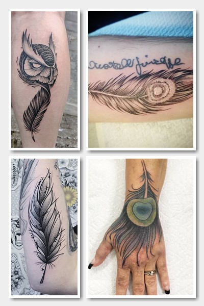 Символізм малюнку тату перо